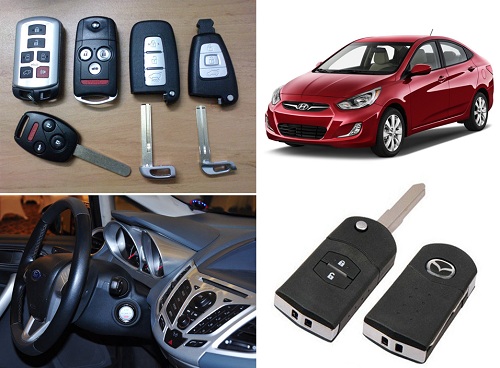 Dịch vụ sửa khóa ô tô, làm remote ô tô 19 danh chia khoa xe 1