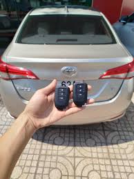 Làm Chìa Khóa Xe Toyota Vios Thái Mỹ Chính Hãng